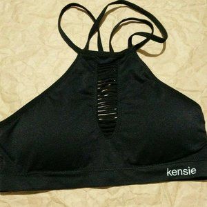Kensie Lingerie Sport Bra Black Size Medium